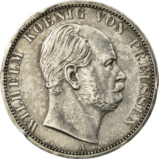 Coin, German States, PRUSSIA, Wilhelm I, Thaler, 1867, Berlin, EF(40-45)