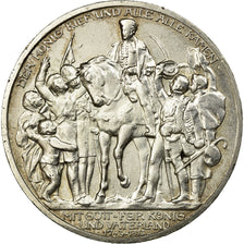 Coin, German States, PRUSSIA, Wilhelm II, 2 Mark, 1913, Berlin, AU(50-53)