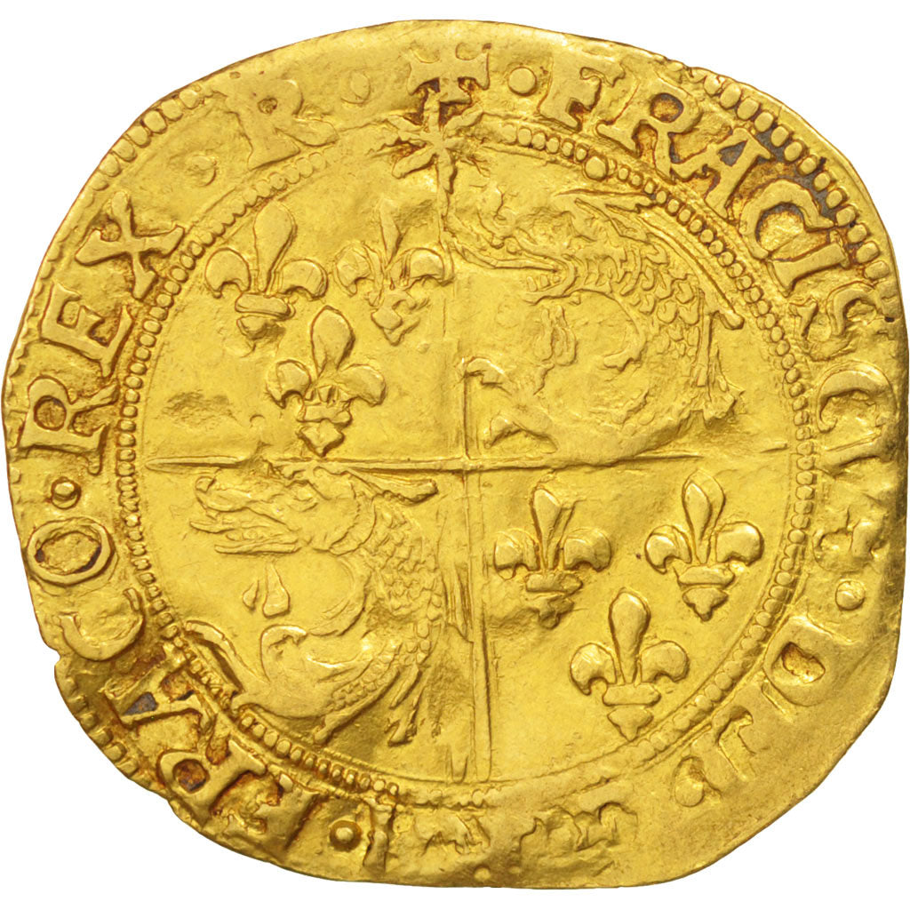 France, Écu d'or, Romans, Gold, Duplessy:782