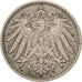 GERMANY - EMPIRE, Wilhelm II, 5 Pfennig, 1914, Hamburg, Copper-nickel, KM:11