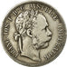 Münze, Österreich, Franz Joseph I, Florin, 1887, S+, Silber, KM:2222