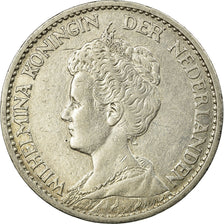 Coin, Netherlands, Wilhelmina I, Gulden, 1914, EF(40-45), Silver, KM:148
