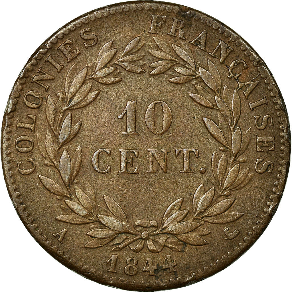 Monnaie, Colonies françaises, Iles Marquises, Louis - Philippe, 10 Centimes