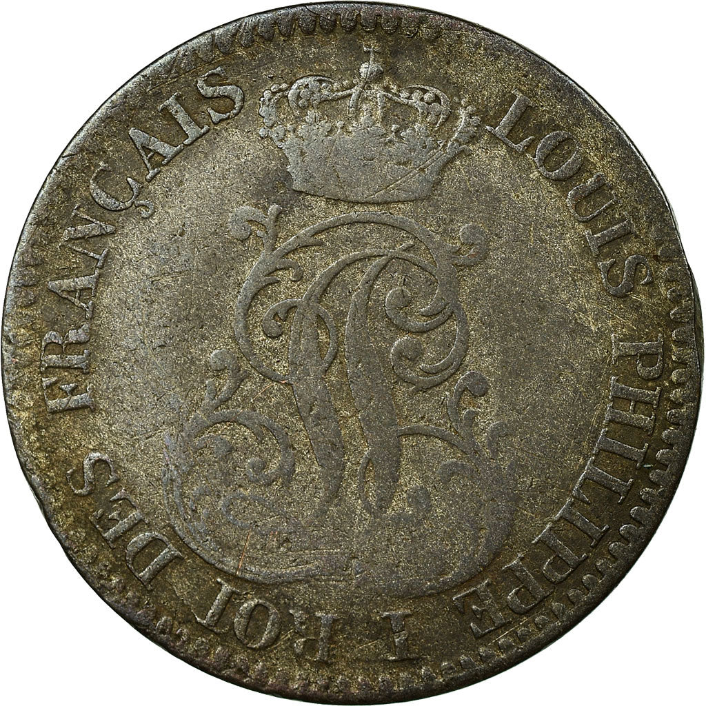 Moneta, Guinea francese, Louis-Philippe, 10 Centimes, 1846, Paris, MB, Biglione
