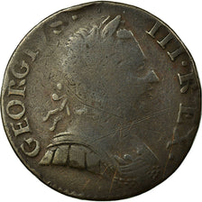 Coin, Great Britain, George III, 1/2 Penny, 1774, VF(20-25), Copper, KM:601