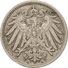 Coin, GERMANY - EMPIRE, Wilhelm II, 5 Pfennig, 1912, Berlin, VF(30-35)