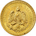 Moneta, Messico, 2-1/2 Pesos, 1945, Mexico City, SPL, Oro, KM:463