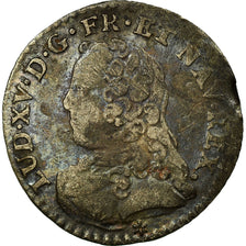 Coin, France, Louis XV, 1/20 Écu  aux branches d'olivier, 1729, Caen