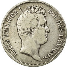 Moneta, Francia, Louis-Philippe, 5 Francs, 1831, Rouen, MB, Argento, KM:735.2