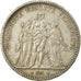 Coin, France, Hercule, 5 Francs, 1849, Paris, EF(40-45), Silver, KM:756.1