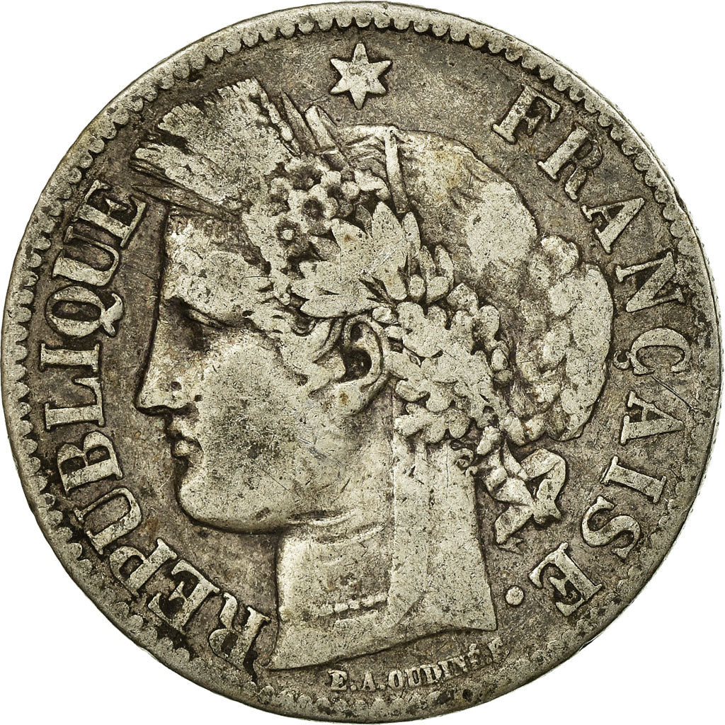 Münze, Frankreich, Cérès, 2 Francs, 1888, Paris, S, Silber, KM:817.1
