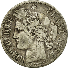 Münze, Frankreich, Cérès, 2 Francs, 1888, Paris, S, Silber, KM:817.1