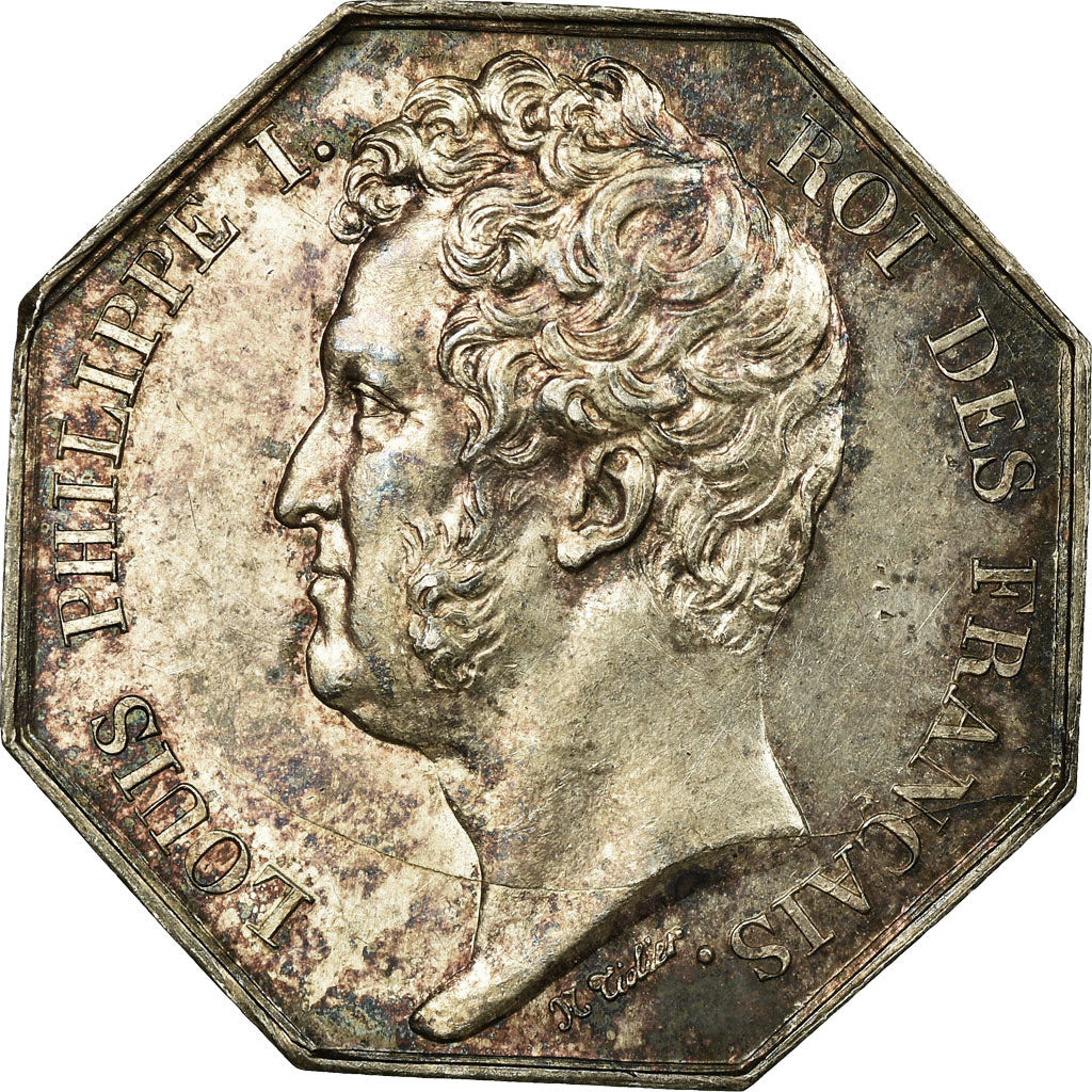 France, Token, Louis-Philippe, Chambre de Commerce du Havre, Tiolier, MS(60-62)