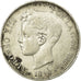 Moneta, Spagna, Alfonso XIII, 5 Pesetas, 1898, Madrid, MB+, Argento, KM:707