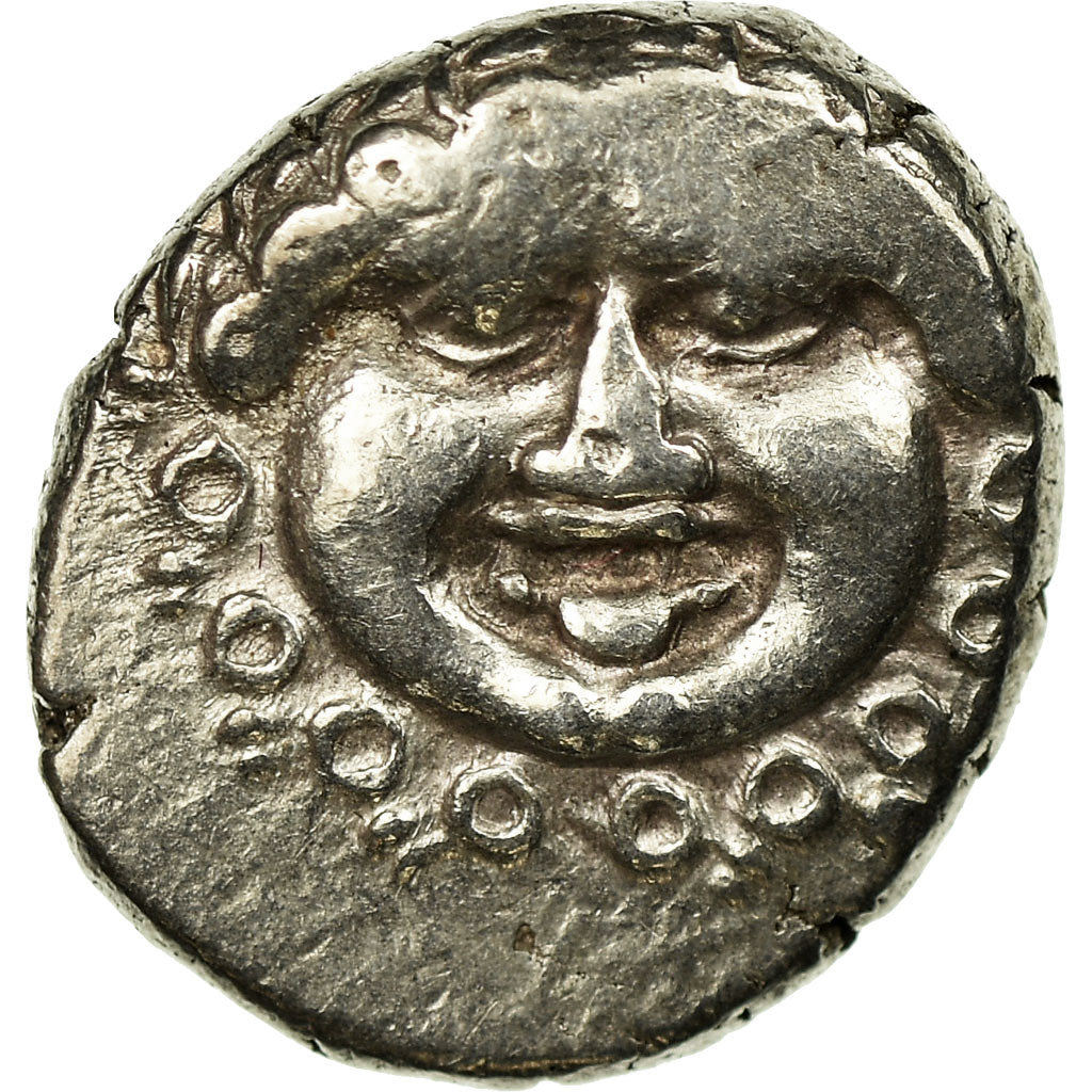 Munten, Thrace, Drachm, 400-350 BC, Apollonia, ZF, Zilver, SNG Cop:456
