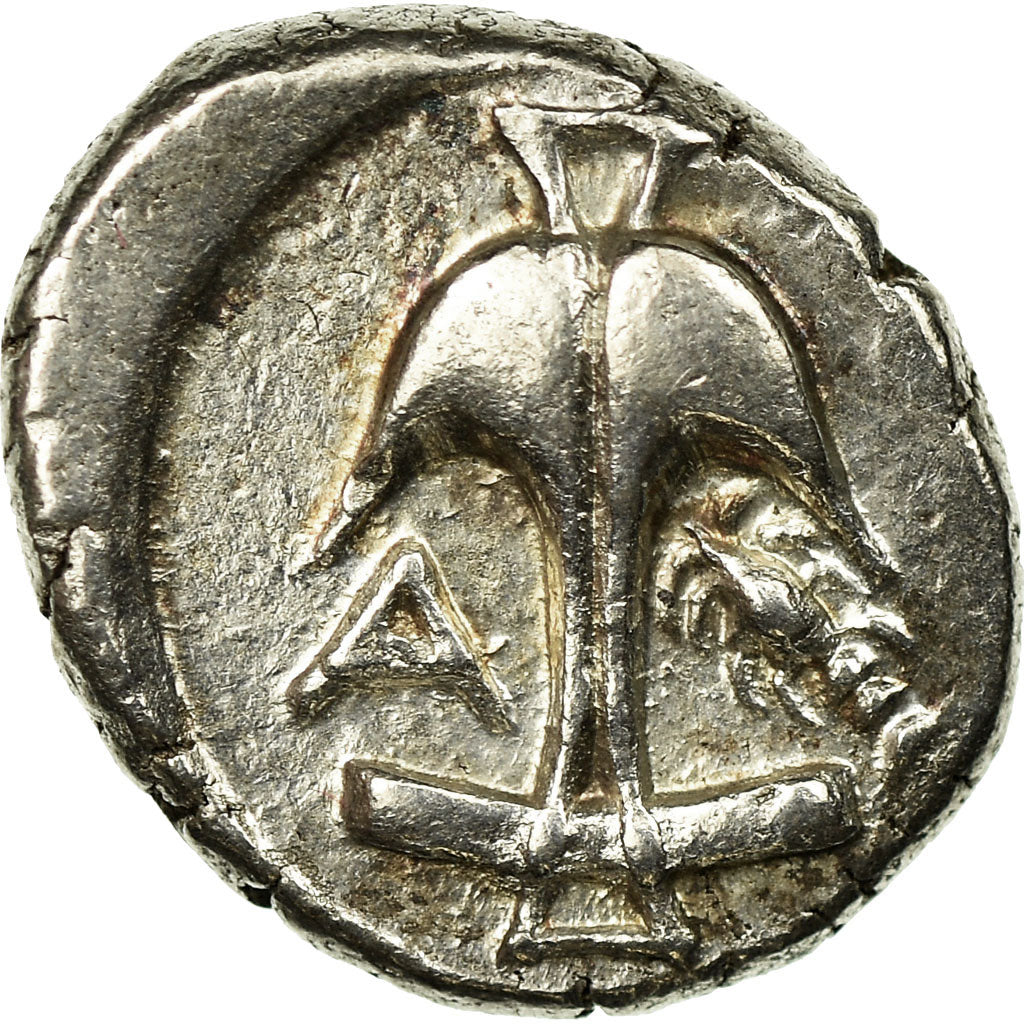 Munten, Thrace, Drachm, 400-350 BC, Apollonia, ZF, Zilver, SNG Cop:456