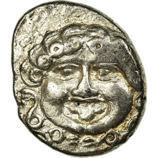 Coin, Thrace, Drachm, 400-350 BC, Apollonia, EF(40-45), Silver, SNG Cop:456
