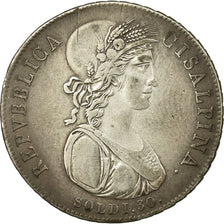Coin, ITALIAN STATES, CISALPINE REPUBLIC, 30 Soldi, 1801, Milan, EF(40-45)