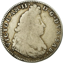 Moneta, STATI ITALIANI, SAVOY, Vittorio Amedeo II, Lira, 20 Soldi, 1690, Torino
