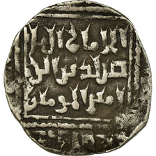 Coin, Ayyubids, al-Nasir I Salah al-Din, Dirham, Hamah, VF(20-25), Silver