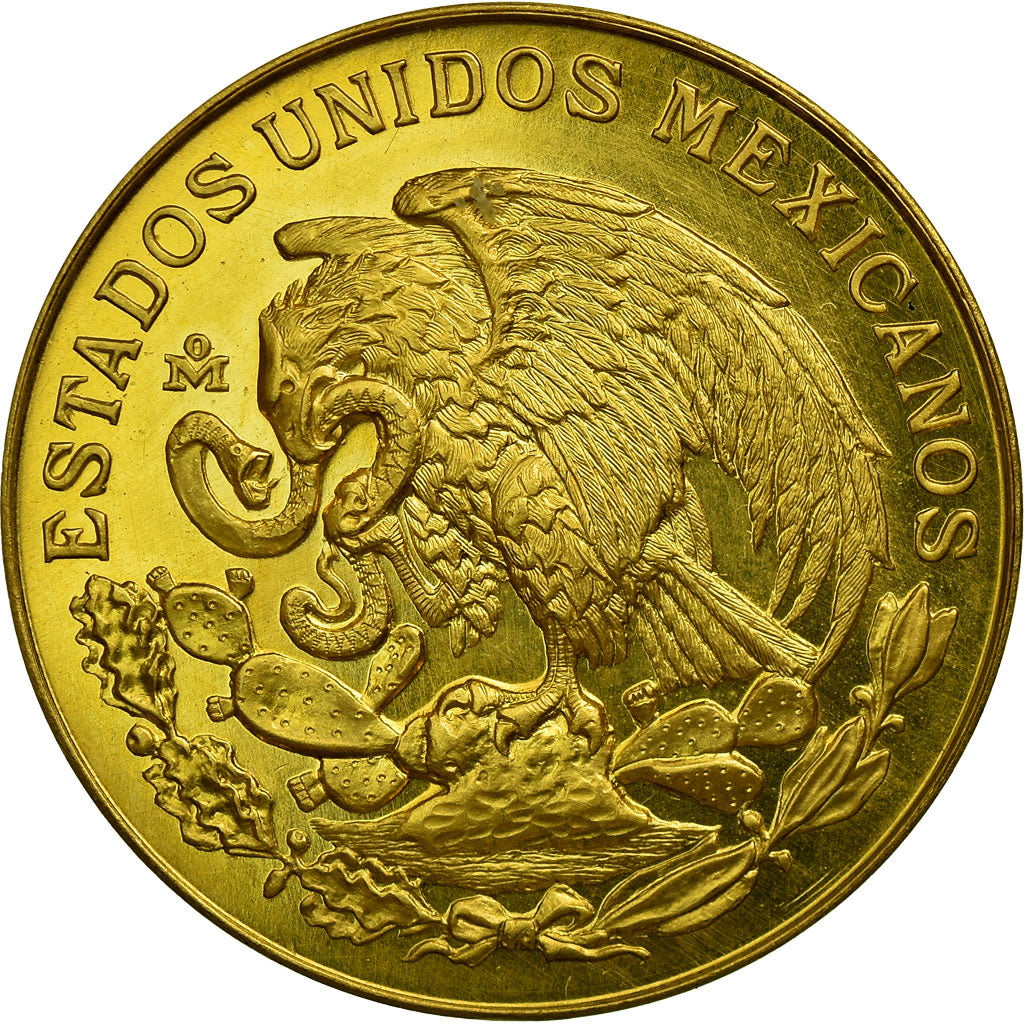 México, medalla, Batalla de Puebla Centenario, History, 1962, FDC, Oro