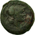 Coin, Anonymous, Triens, 211-206 BC, Roma, VF(30-35), Bronze, BMC:245