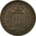 Coin, San Marino, 5 Centesimi, 1936, Rome, MS(63), Bronze, KM:12