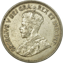 Coin, Cyprus, George V, 45 Piastres, 1928, EF(40-45), Silver, KM:19