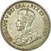 Coin, Cyprus, George V, 45 Piastres, 1928, EF(40-45), Silver, KM:19