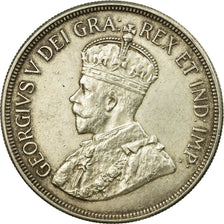 Coin, Cyprus, George V, 45 Piastres, 1928, EF(40-45), Silver, KM:19