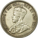 Coin, Cyprus, George V, 45 Piastres, 1928, EF(40-45), Silver, KM:19