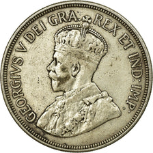 Coin, Cyprus, George V, 45 Piastres, 1928, VF(30-35), Silver, KM:19