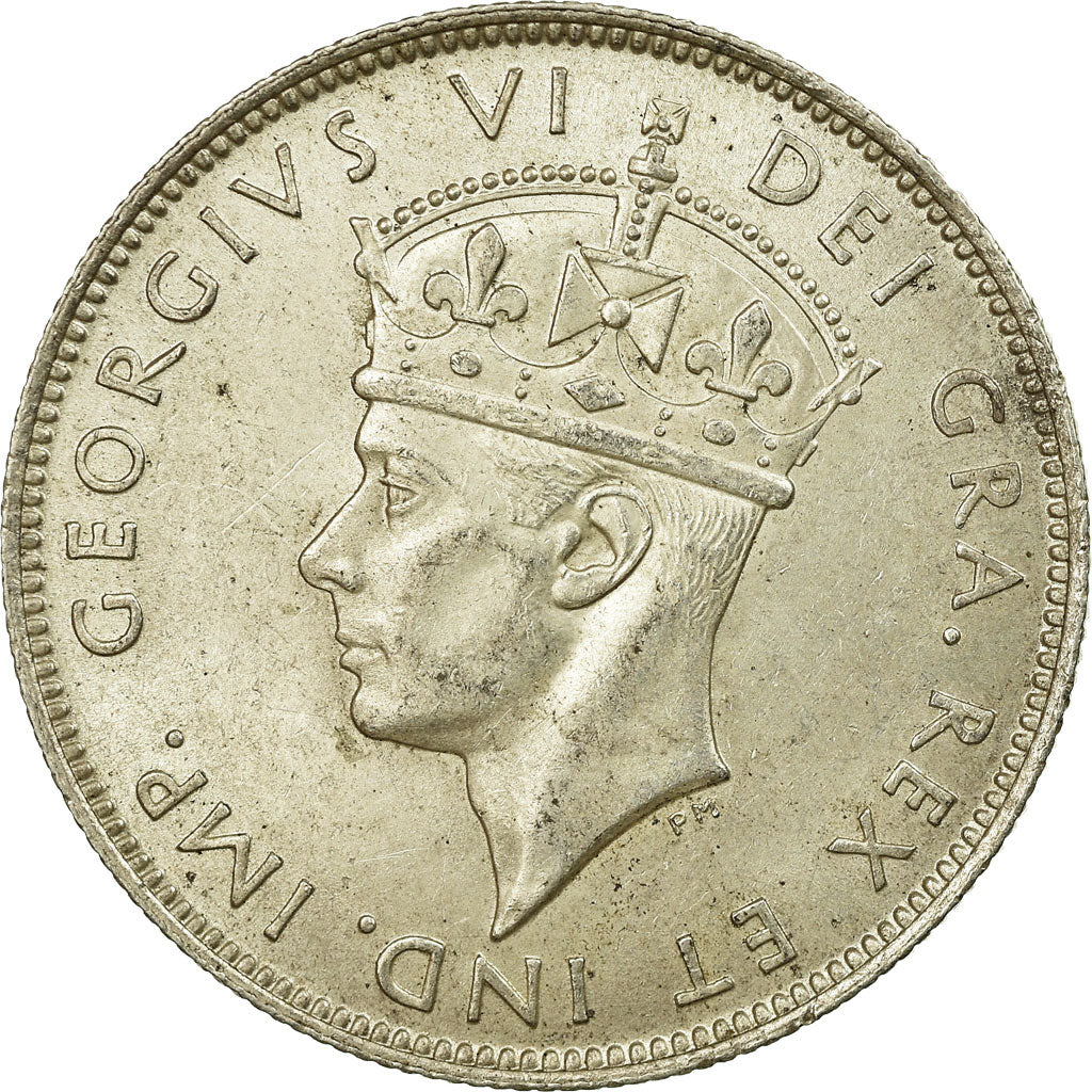 Monnaie, Chypre, George VI, 18 Piastres, 1940, SUP, Argent, KM:26