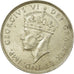Monnaie, Chypre, George VI, 18 Piastres, 1940, SUP, Argent, KM:26