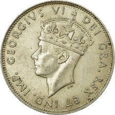 Coin, Cyprus, George VI, 18 Piastres, 1940, AU(50-53), Silver, KM:26