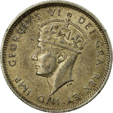Coin, Cyprus, George VI, 4-1/2 Piastres, 1938, AU(55-58), Silver, KM:24