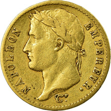 Münze, Frankreich, Napoléon I, 20 Francs, 1812, Paris, S+, Gold, KM:695.1