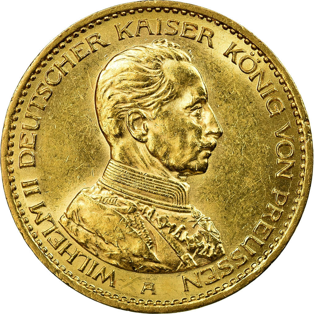 Moneda, Estados alemanes, PRUSSIA, Wilhelm II, 20 Mark, 1913, Berlin, EBC, Oro