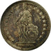 Coin, Switzerland, 2 Francs, 1940, Bern, EF(40-45), Silver, KM:21