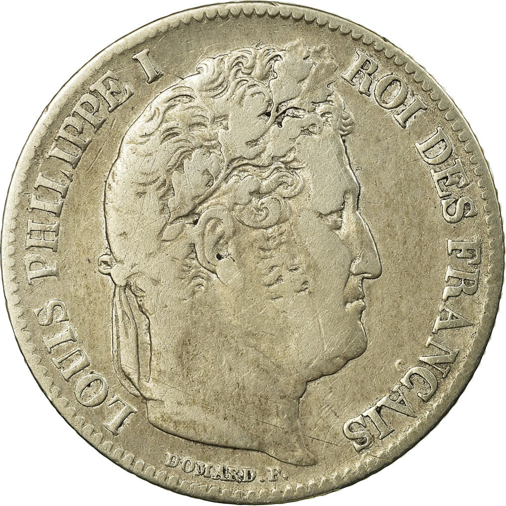Coin, France, Louis-Philippe, Franc, 1846, Rouen, VF(20-25), Silver, KM:748.2
