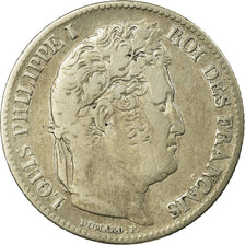 Coin, France, Louis-Philippe, Franc, 1846, Rouen, VF(20-25), Silver, KM:748.2
