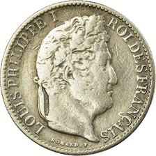 Coin, France, Louis-Philippe, 50 Centimes, 1847, Paris, VF(20-25), Silver