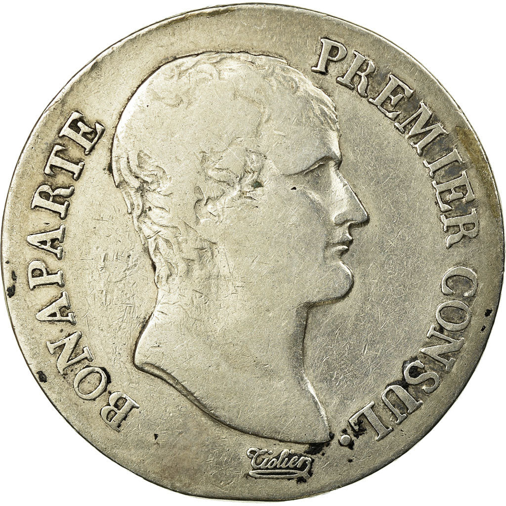 Münze, Frankreich, Napoléon I, 5 Francs, An 12 (1804), Bayonne, SGE+, Silber