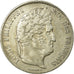 Coin, France, Louis-Philippe, 5 Francs, 1837, Paris, EF(40-45), Silver