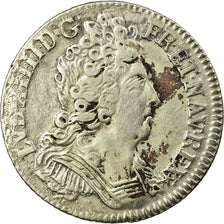 Munten, Frankrijk, Louis XIV, 1/10 Écu aux 3 couronnes, 1/10 Ecu, 1709, Paris