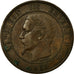 Coin, France, Napoleon III, Visite impériale, 10 Centimes, 1853, Lille