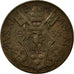 Münze, Vatikanstadt, Pius XI, 5 Centesimi, 1932, Rome, SS+, Bronze, KM:1