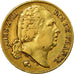 Munten, Frankrijk, Louis XVIII, 20 Francs, 1824, Paris, ZF, Goud, KM 712.1