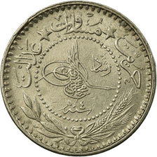 Coin, Turkey, Muhammad V, 10 Para, 1912, Qustantiniyah, EF(40-45), Nickel