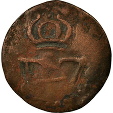 Moneta, Repubblica domenicana, SANTO DOMINGO, 1/4 Réal, 1810-20, MB, Rame, KM:2